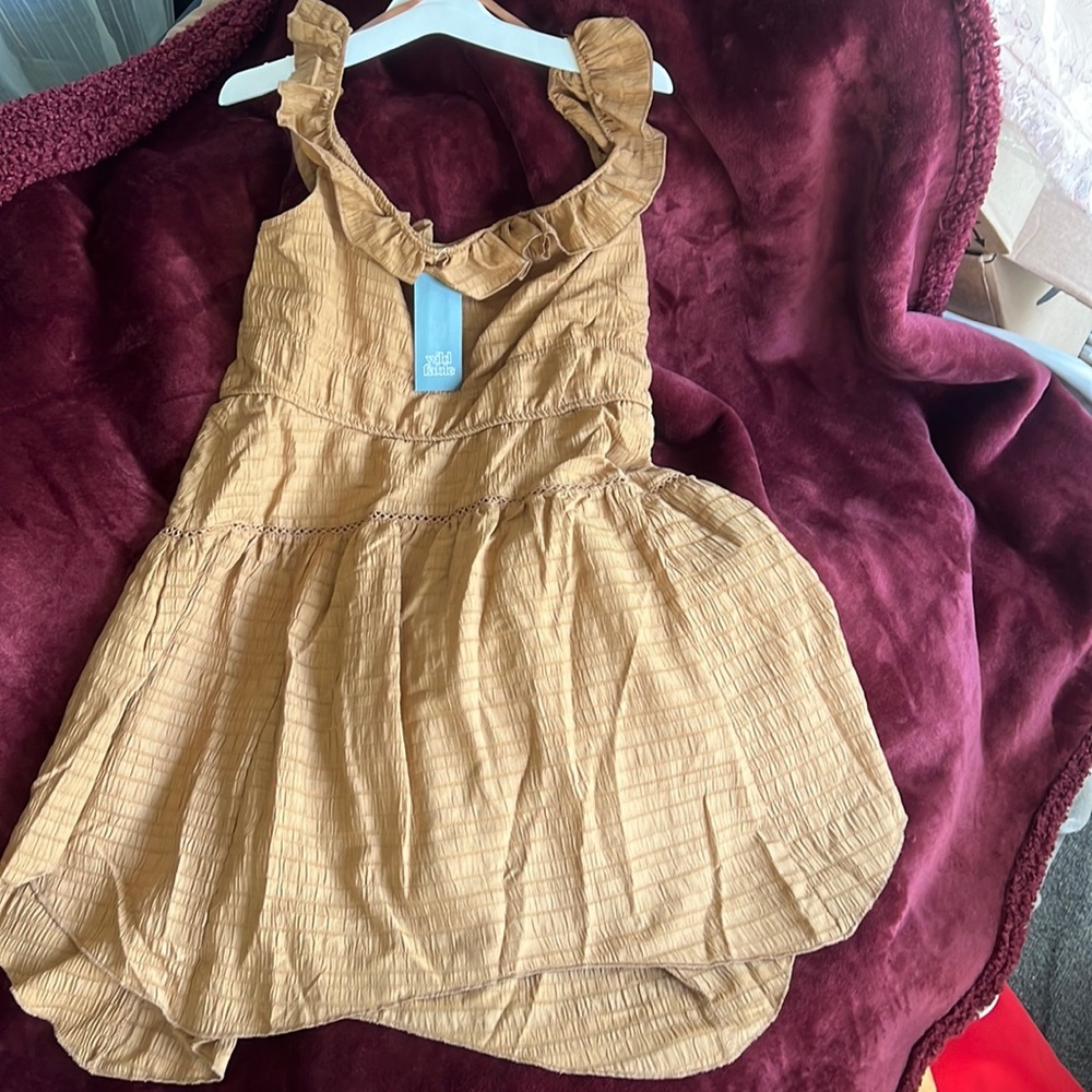Wild fable womens brown dress size small
